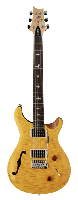 PRS SE Custom 22 Semi Hollow Santana Yellow - electric guitar