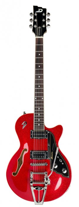 Duesenberg Starplayer TV Red Sparkle electric guitar