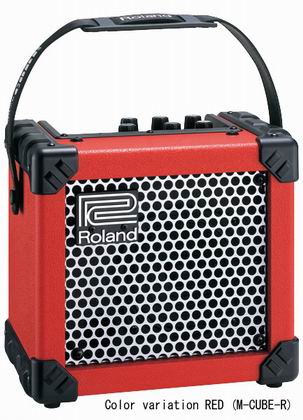 Roland Micro Cube Red guitar amplifier Roland Micro Cube Red guitar amplifier