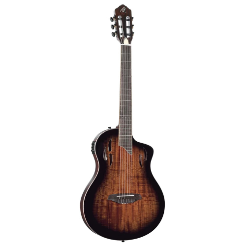 Ortega RTPDLX-ACA Acacia Burst TourPlayer DeLuxe electric-nylon string guitar