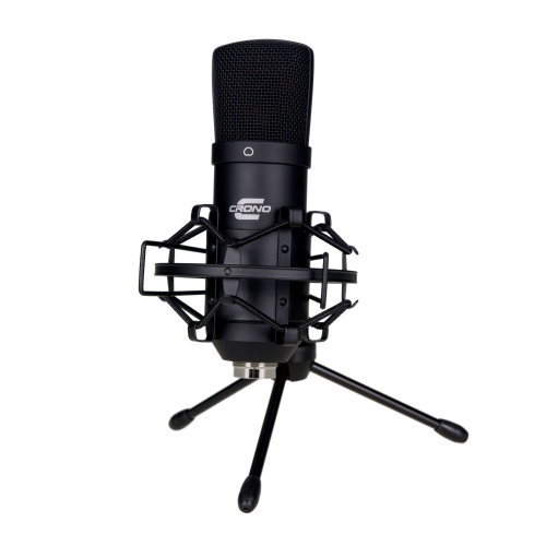 Crono Studio 101 XLR BK mikrofon wielkomembranowy - pojemnociowy