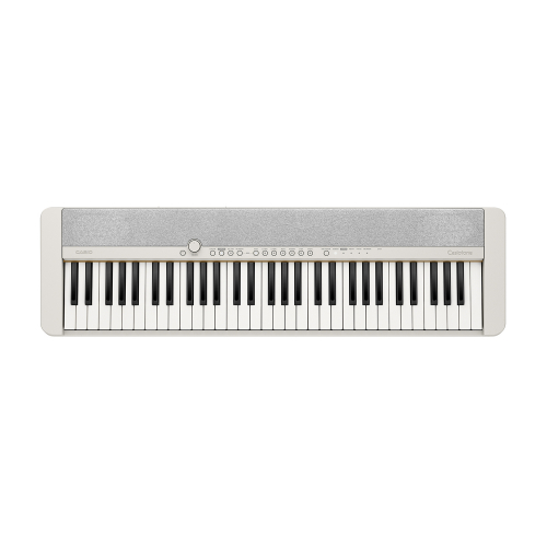 CASIO CT S 1 WE keyboard, kolor biay