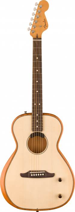 Fender Highway Series Parlor Natural electric acoustic guitar