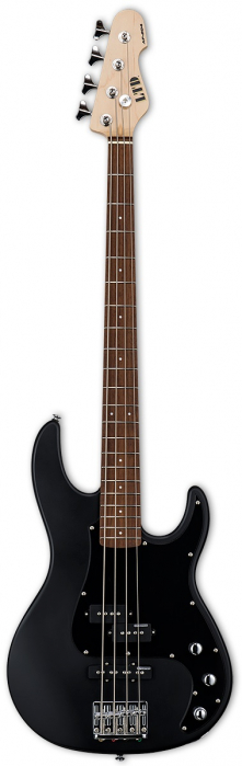 LTD AP 204 BLKS Black Satin bass guitar