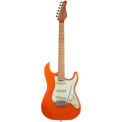 Schecter Nick Johnston Traditional SSS Atomic Orange electric guitar