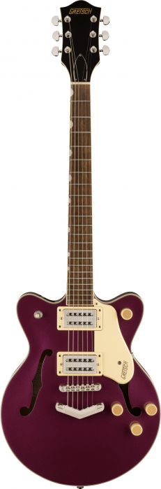 Gretsch G2655 Streamliner Center Block Jr. Double-Cut with V-Stoptail Burnt Orchid electric guitar