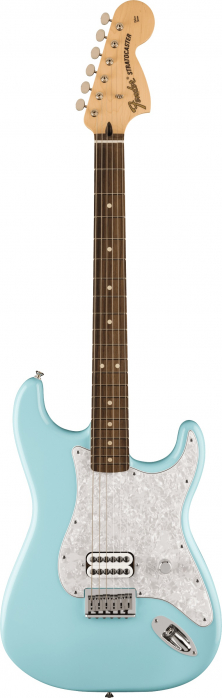 Fender Tom DeLonge Stratocaster Daphne Blue electric guitar
