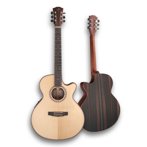 Dowina Bordeaux GACE-LB LRBaggs SPE electric acoustic guitar