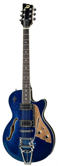 Duesenberg Starplayer TV Blue Sparkle electric guitar