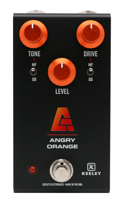 Keeley Angry Orange Distortion & Fuzz guitar pedal