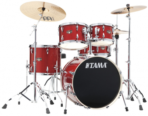 Tama IP50H6W-BRM Imperialstar Burnt Red Mist + Meinl HCS Bronze Set drum set