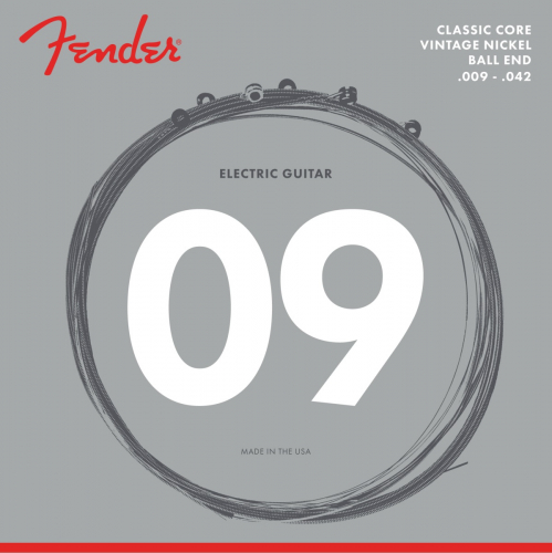 Fender 155L Classic Core Vintage Nickel, Ball Ends electric guitar strings 9-42