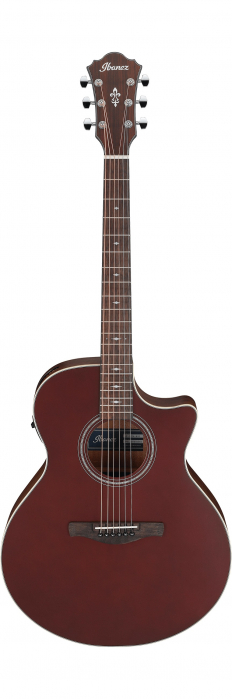 Ibanez AE100-BUF Burgundy Flat electric acoustic guitar