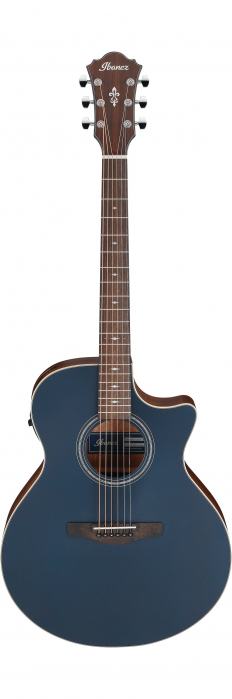 Ibanez AE100-DBF Dark Tide Blue Flat electric-acoustic guitar