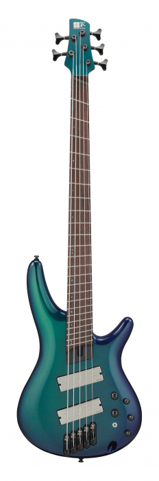 Ibanez SRMS725-BCM Blue Chameleon Multi Scale bass guitar
