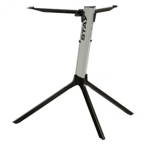 STAY COMPACT Silver stand for keyboard instruments, silver colour