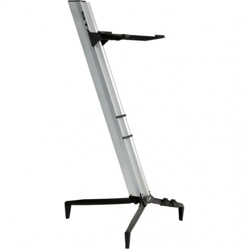 STAY TOWER 1300 1 level Silver keyboard instrument stand, silver