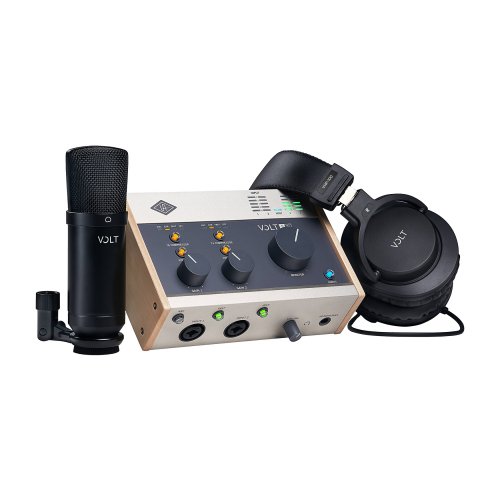 Universal Audio VOLT 276 Studio Pack interface, headphones, microphone--kit