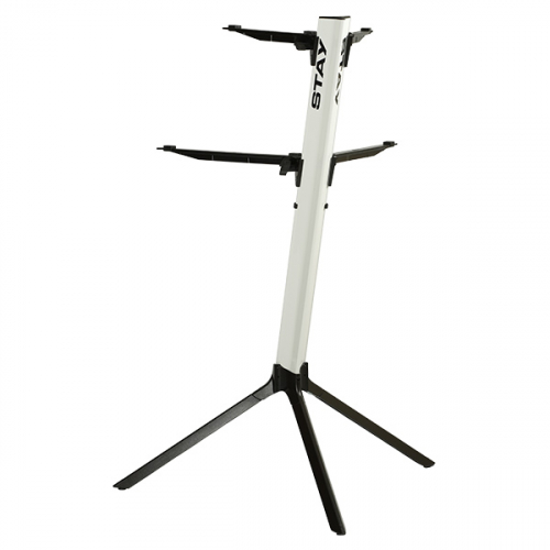 STAY SLIM 1100 CT 2 tier White keyboard stand, white