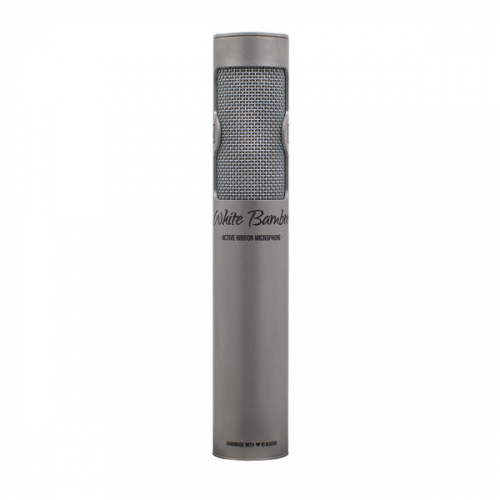 Tierra White Bamboo - Active Ribbon microphone