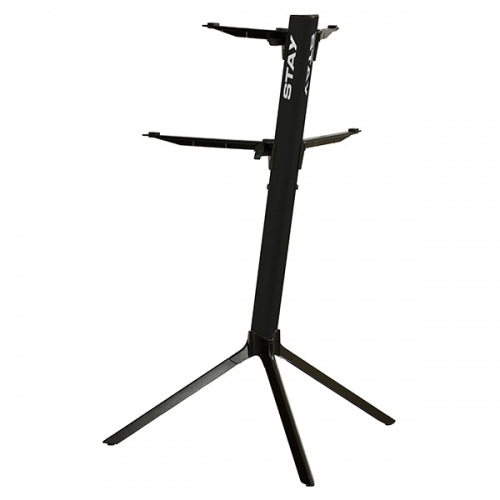 STAY SLIM 1100 CT 2-tier Black stand for keyboard instruments, black