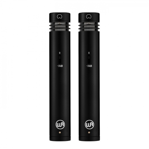 Warm Audio WA-84 Pair Black pair of microphones