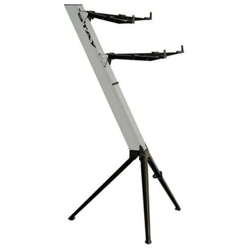 STAY INTRUDER 2-stage Silver tripod for keyboard instruments