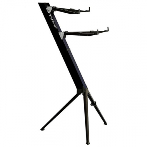 STAY INTRUDER 2 level Black tripod for keyboard instruments, black colour