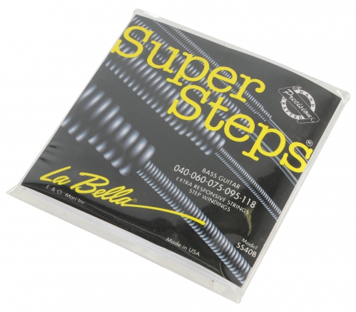 LaBella SS40B Super Steps Bass Guitar 5 Strings 40-118