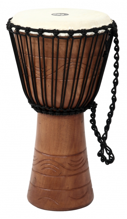 Meinl ADJ2 Original African Style Rope Tuned Wood 10″ Djembe (+bag)