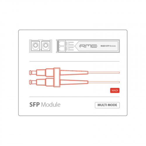 RME MADI SFP Module Multi Mode