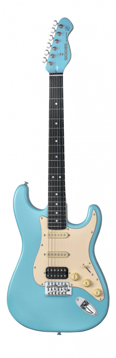 Mooer MSC10 Pro Daphne Blue electric guitar