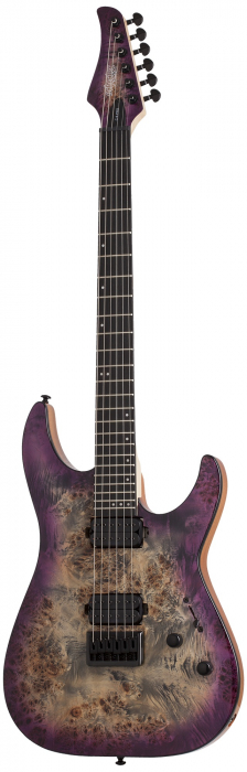 Schecter C6 PRO ARB Aurora Burst electric guitar