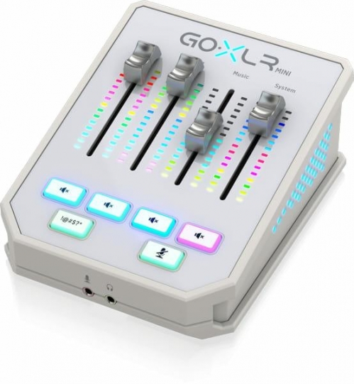 TC Helicon GO XLR Mini-WH Mikser / sampler dostreamingu biay