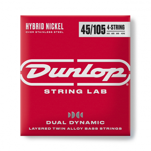 Dunlop DBHYN bass guitar strings 45-105