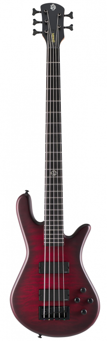 Spector NSPULSE5BCM bass guitar NS Pulse 5 5-Saiter aktiv Black Cherry Matte