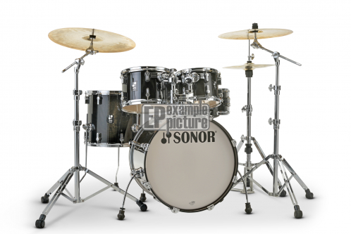 Sonor 17503564 shell set aq2 Martini Set WM Transparent Stain Black