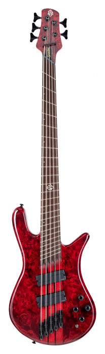 Spector NSDM5INFRD bass guitar NS Dimension MS 5 5-Saiter aktiv Inferno Red G