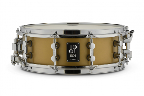 Sonor 16110234 snare sq1 1405 sdw 14″ x 5″ Satin Gold Metallic
