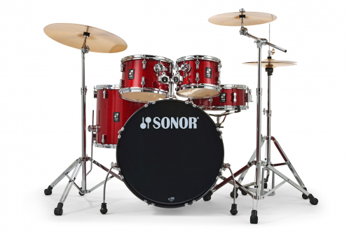 Sonor 17507449 drumset  aqX stage Set RMS Red Moon Sparkle