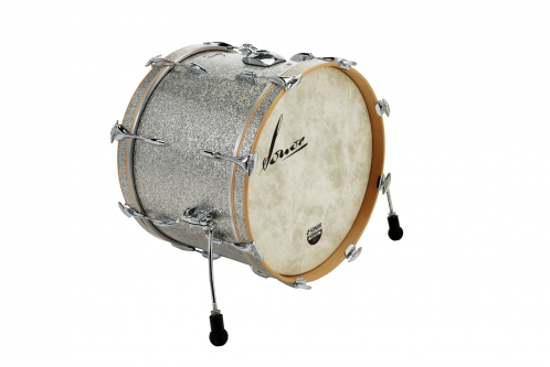 Sonor 15923133 bass Drum vintagevt 2014 bd WM 20″ x 14″ vintageSilver Gl