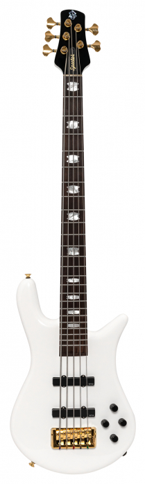 Spector EURO5WHCL bass Guitar Euro Classic 5-Saiter aktiv Solid White Gloss Spector EURO5WHCL bass Guitar Euro Classic 5-Saiter aktiv Solid White Gloss
