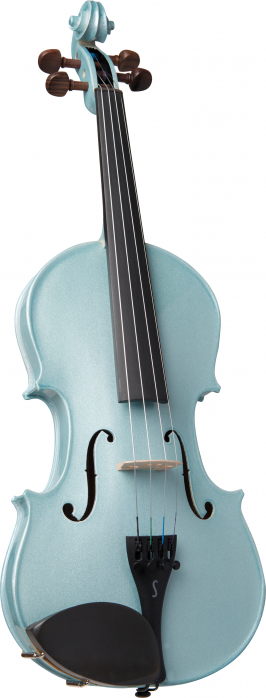 Stentor 1401LBUC violin 3/4 HARLEQUIN set light blue