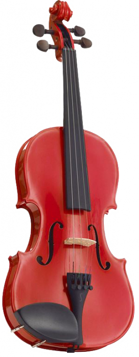 Stentor 1401CRE skrzypce 1/2 harlequin zestaw Cherry Red