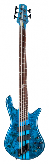 Spector NSDM5BKBL bass guitar NS Dimension MS 5 5-Saiter aktiv Black & Blue