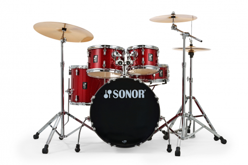 Sonor 17507149 drumset  aqX studio Set RMS Red Moon Sparkle