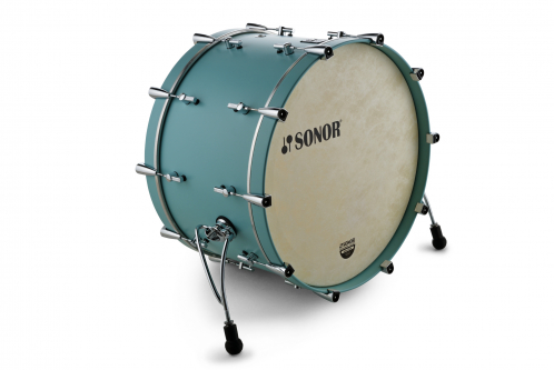 Sonor 16122537 bass Drum sq1 2414 bd NM MH 24″ x 14″ Cruiser Blue