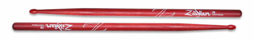 Zildjian Z5BNR drum sticks hickory nylon tip series 5B red Zildjian Z5BNR drum sticks hickory nylon tip series 5B red