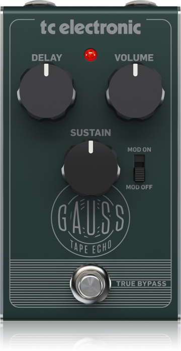 TC Electronic GAUSS TAPE ECHO – Efekt Gitarowy