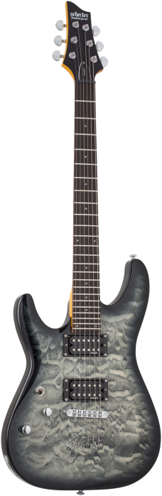 Schecter 448 C-6 Plus Charcoal Burst gitara elektryczna leworczna